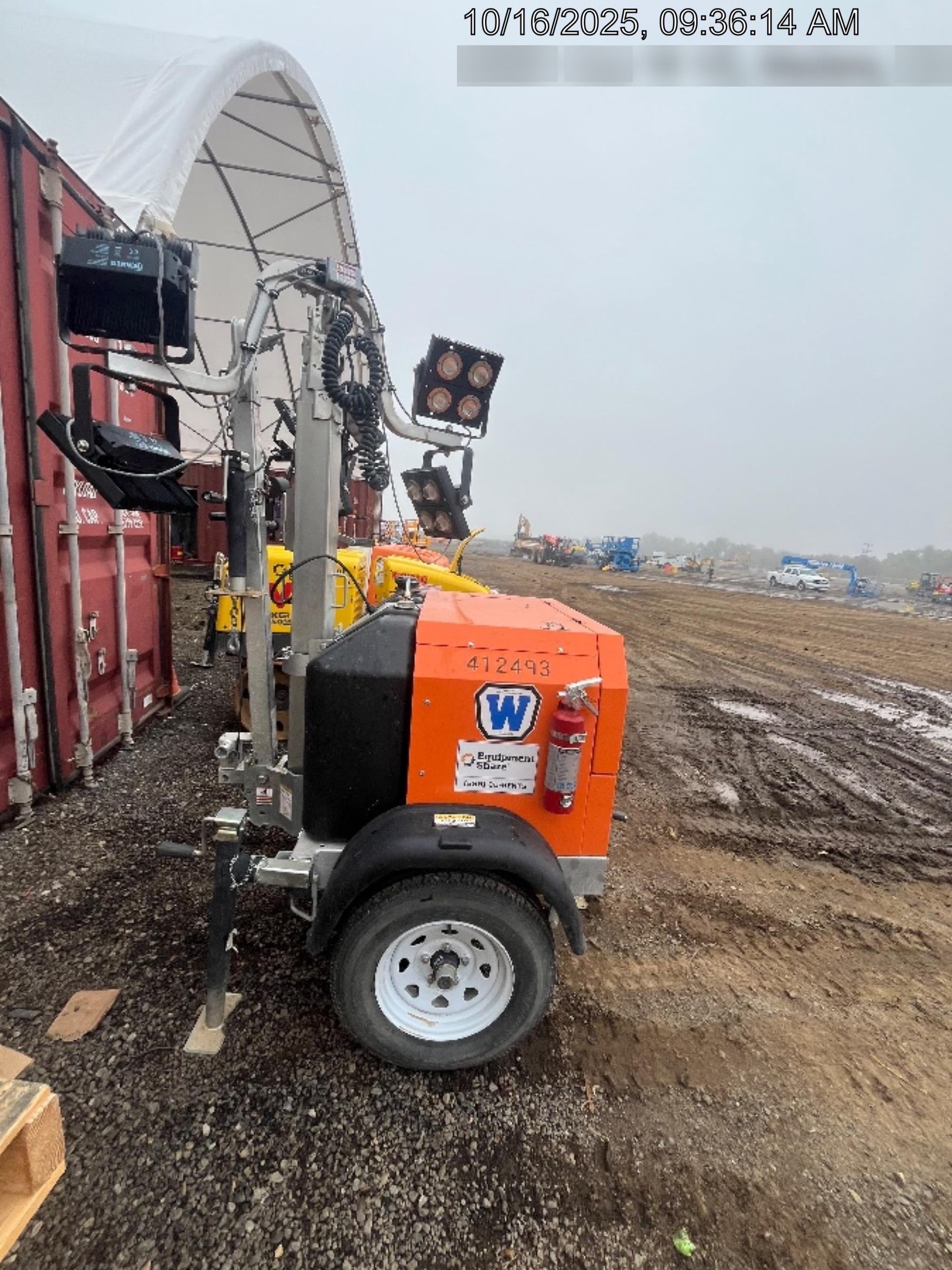 2024 Wanco WLTT-4MM4K Diesel, Deep Sea Controller, Shore Power Plug, Auto Start, (4) 350W LED Floodlights, 4kW Generator, 60 Gal Fuel Tank, 2" Ball, T3