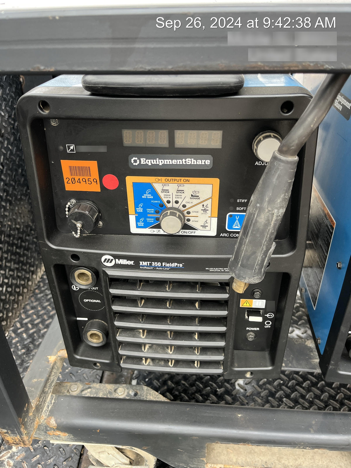 2021 MILLER ELECTRIC XMT 350