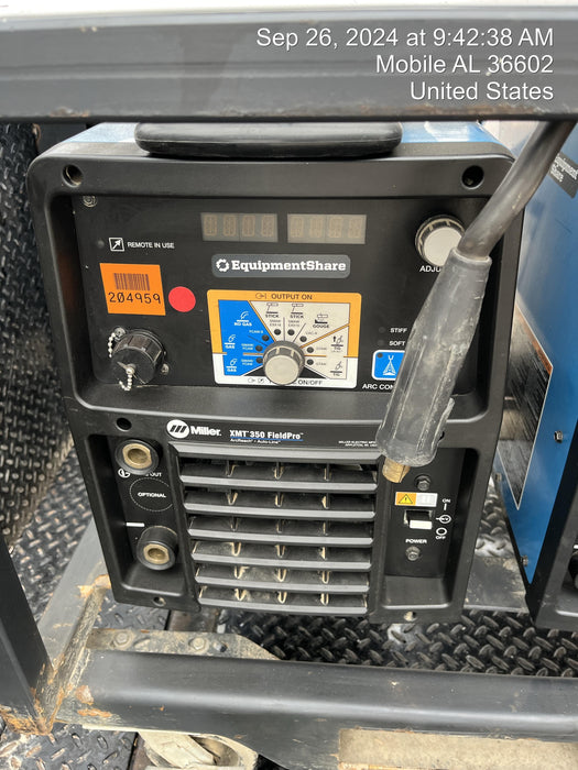 2021 MILLER ELECTRIC XMT 350