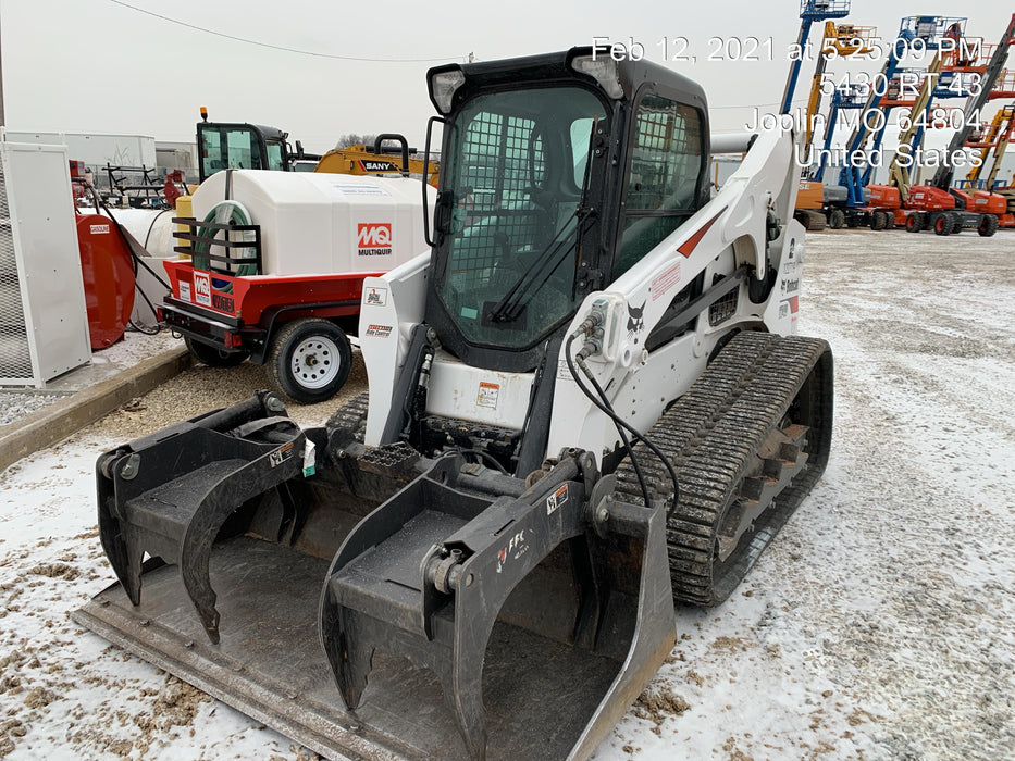 2020 Bobcat T740 74Hp T4, Cab/Heat/Air, Selectable Joystick Controls, Aux Hydraulics, Backup Alarm, P29 Performance Package, Rubber Tracks, Auto Ride Control, Reversing Fan, 7-Pin Attachment Control Kit