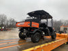 Kubota RTV-X1140W-H 4WD utility cart -LED strobe -Windshield tempered glass -Plastic canopy -Wire harness kit -Backup alarm
