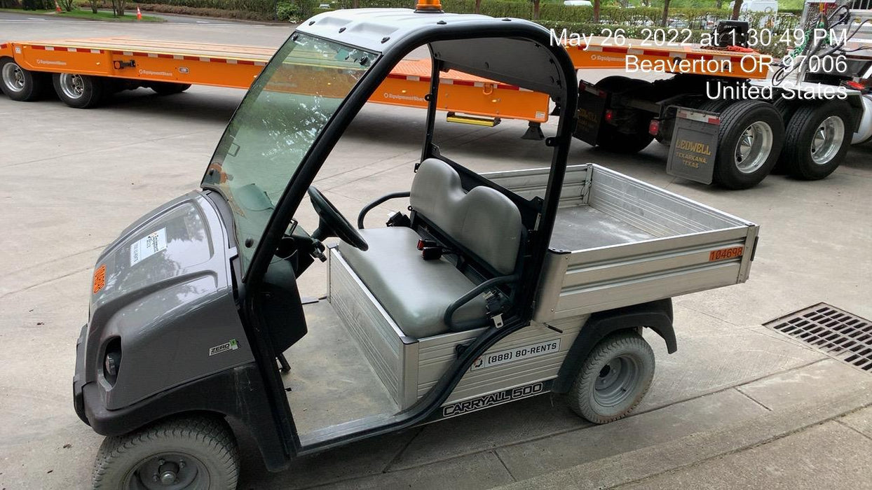 2020 Club Car CA500E Canopy, 48V Electric Drive System, 500 Amp Motor Controller, NM Tires
