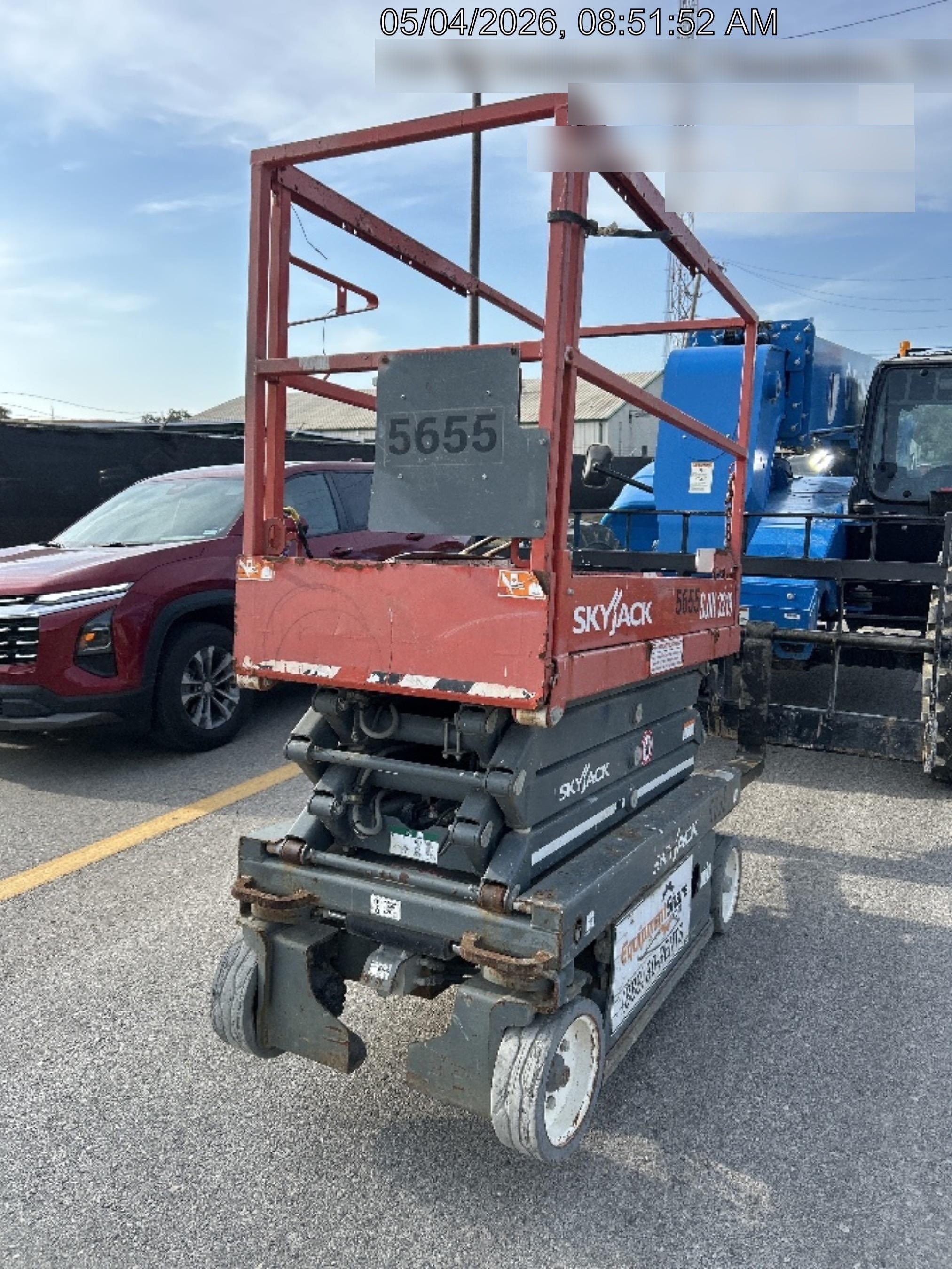 2017 Skyjack SJIII-3219 SJ3219, Trojan Battery Set, Extended Warranty 5yr/5k hr