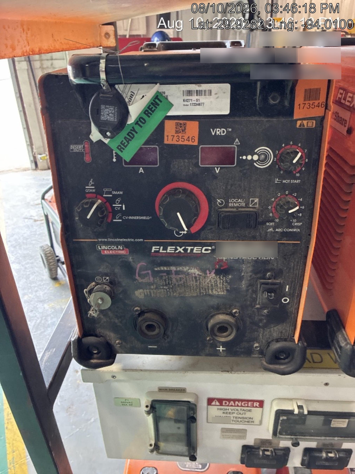 2021 LINCOLN ELECTRIC FLEXTEC 350X