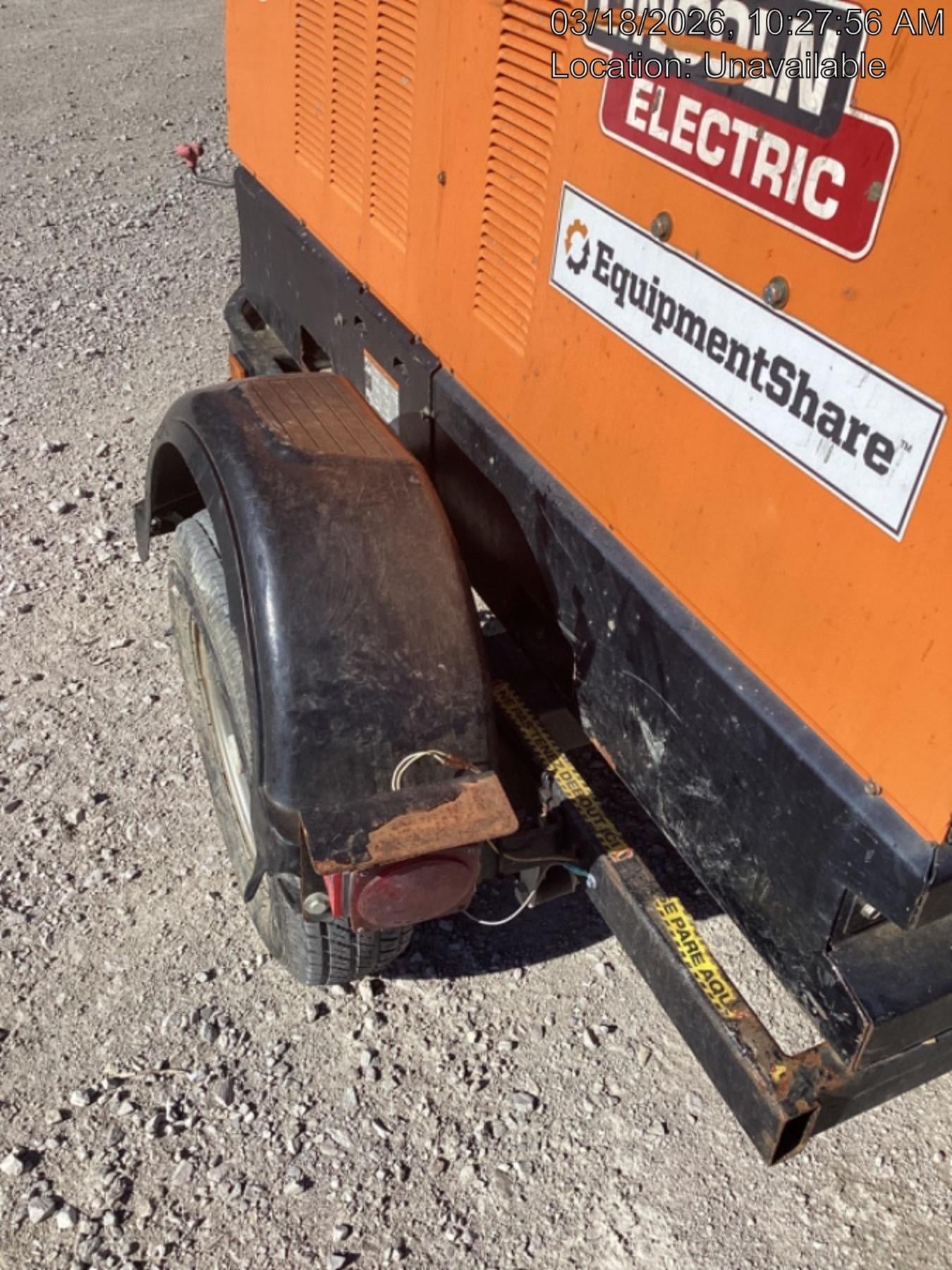 2021 Lincoln Electric Vantage 549X Ready Pak 3, ORANGE (includes trailer, cable rack, fender light kit)