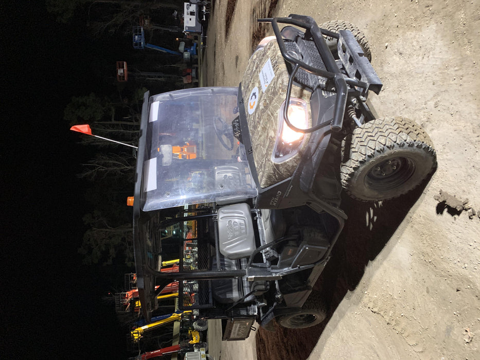 2020 Kubota RTV-X1140 CAMO, CANOPY, STROBE, BACK UP ALARM, WINDSHIELD, FIRE EXT