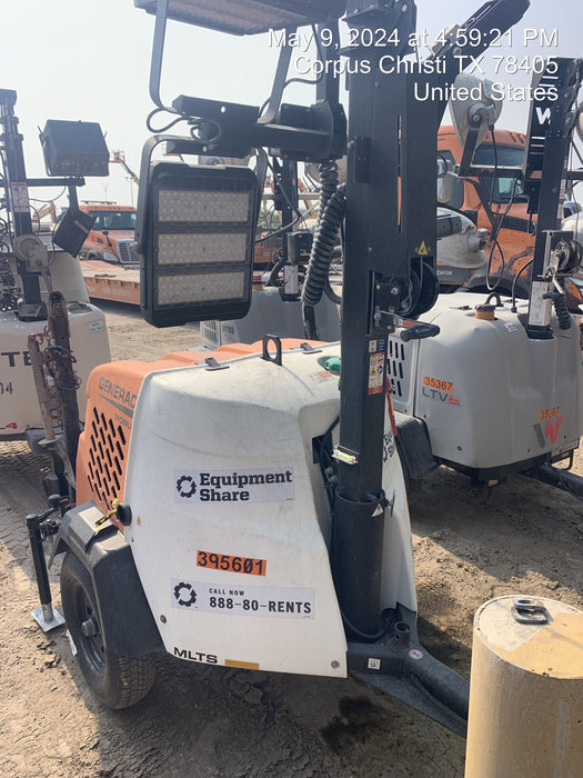 2024 Generac MLT2 Diesel, Flex Switch 120V Input, Powerzone Controller, 
(4) 320W LED Lights, 4kW Generator, 39.9 Gal Fuel Tank, 2" Ball, T3