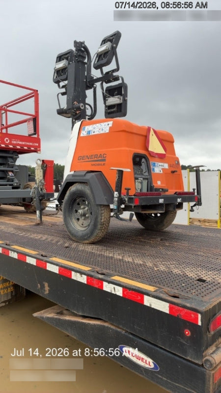 2024 Generac MLT6SKDS-STD4 ELEC WINCH Diesel, Electric Winch Mast, Powerzone Controller, (4) 320W LED Lights, 4kW Generator, 39.9 Gal Fuel Tank, 2" pintle, T3