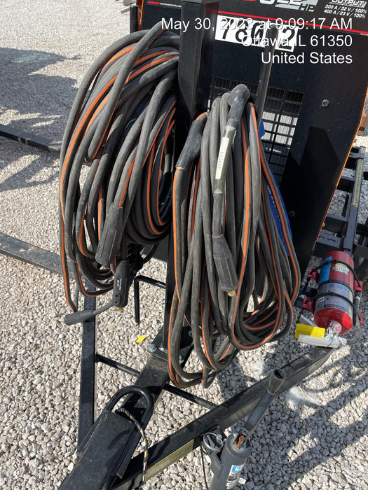 2021 Lincoln Electric Vantage 322 Vantage 322 Ready Pak 3 w/ Decals, ORANGE (includes trailer, cable rack, fender light kit) NO Telematics