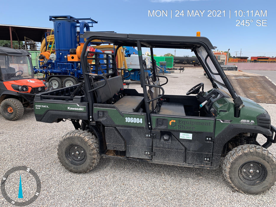 2020 Kawasaki MULE PRO-DX Diesel, 6-Seater, Canopy