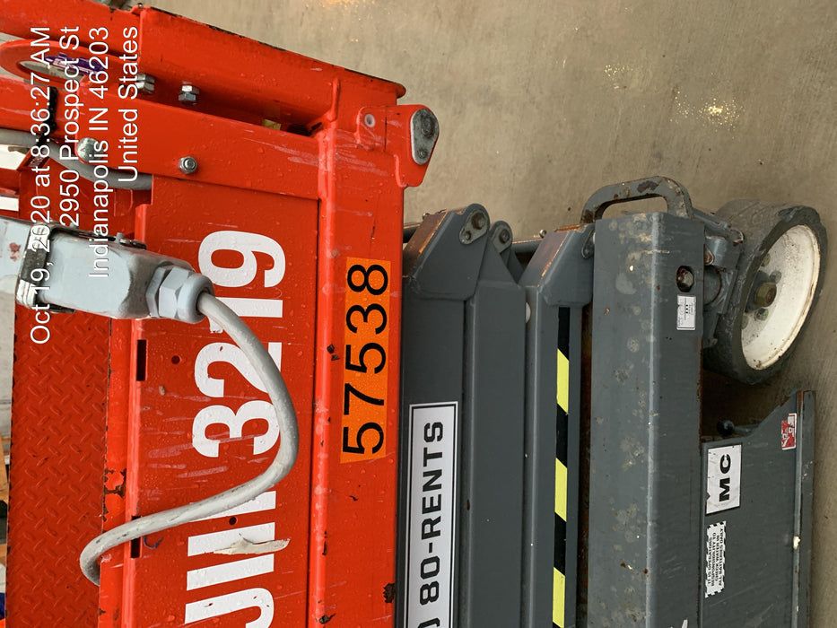 2016 Skyjack SJIII-3219 Standard Rental Specs