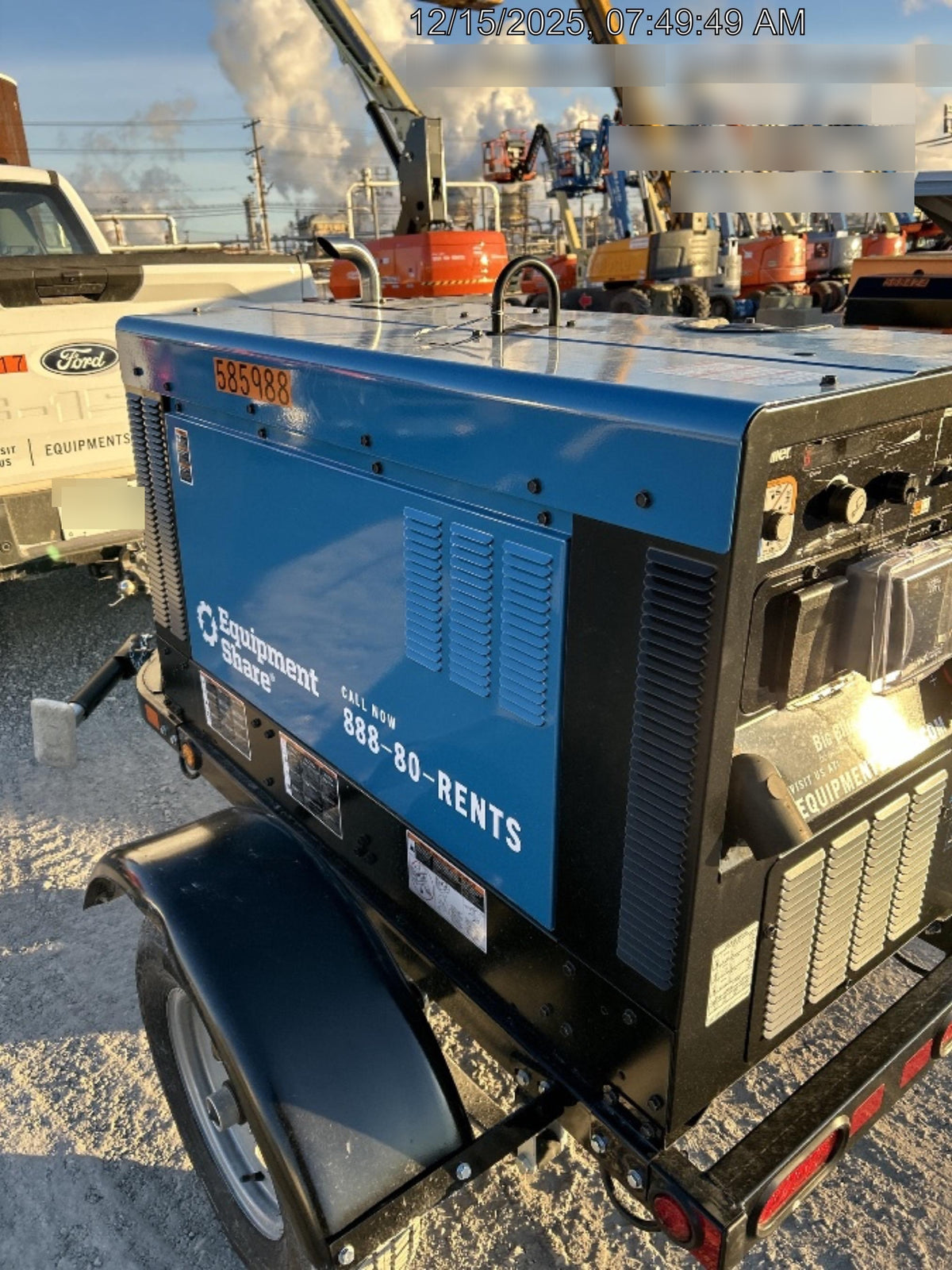 2025 MILLER ELECTRIC BIG BLUE 400