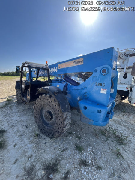 2017 Genie GTH-844 Genie GTH-844, Solid Tires, 60" carriage/forks, Open ROPS, Work Lights