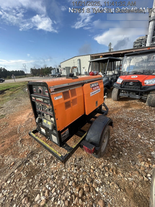 2022 Lincoln Electric LE400 Kubota V1505, Trlr, Cable Rack, Light Kit, ES Decals, T3