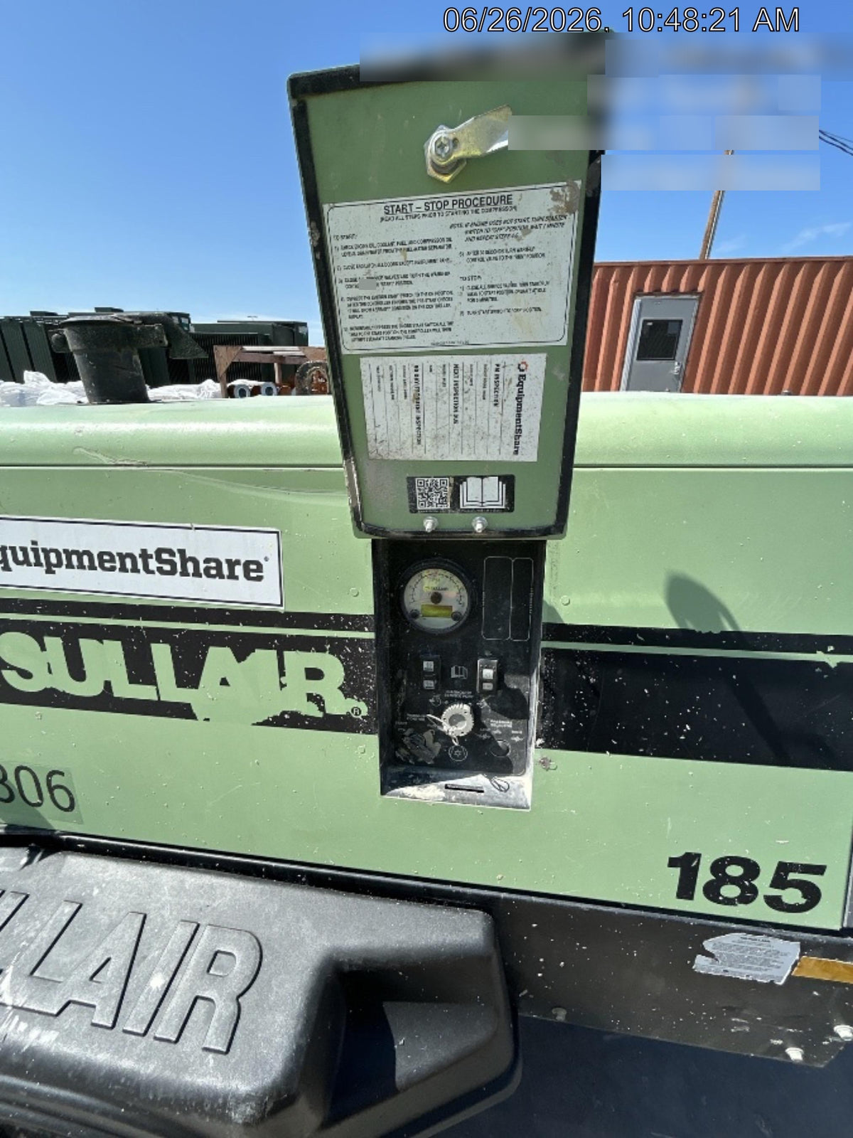 2019 SULLAIR 185-DPQ