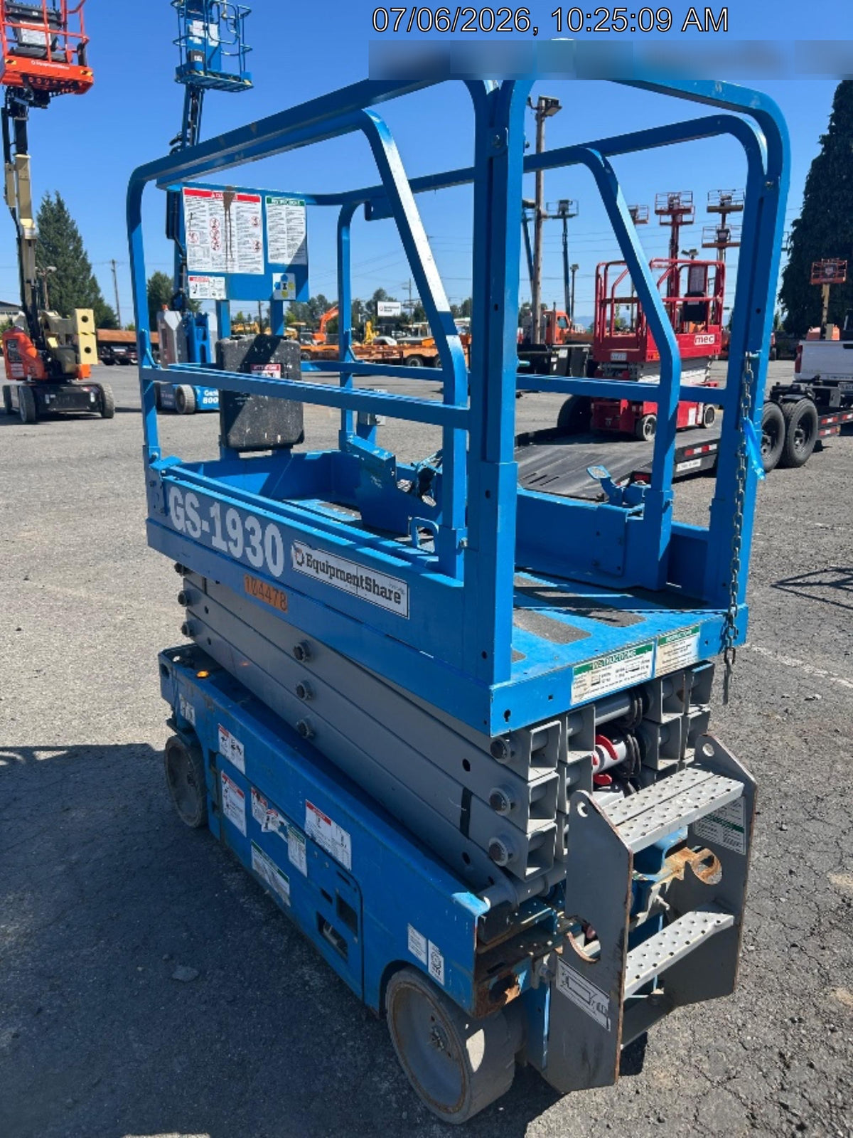 2020 Genie GS-1930 Standard Machine, 800W Inverter
