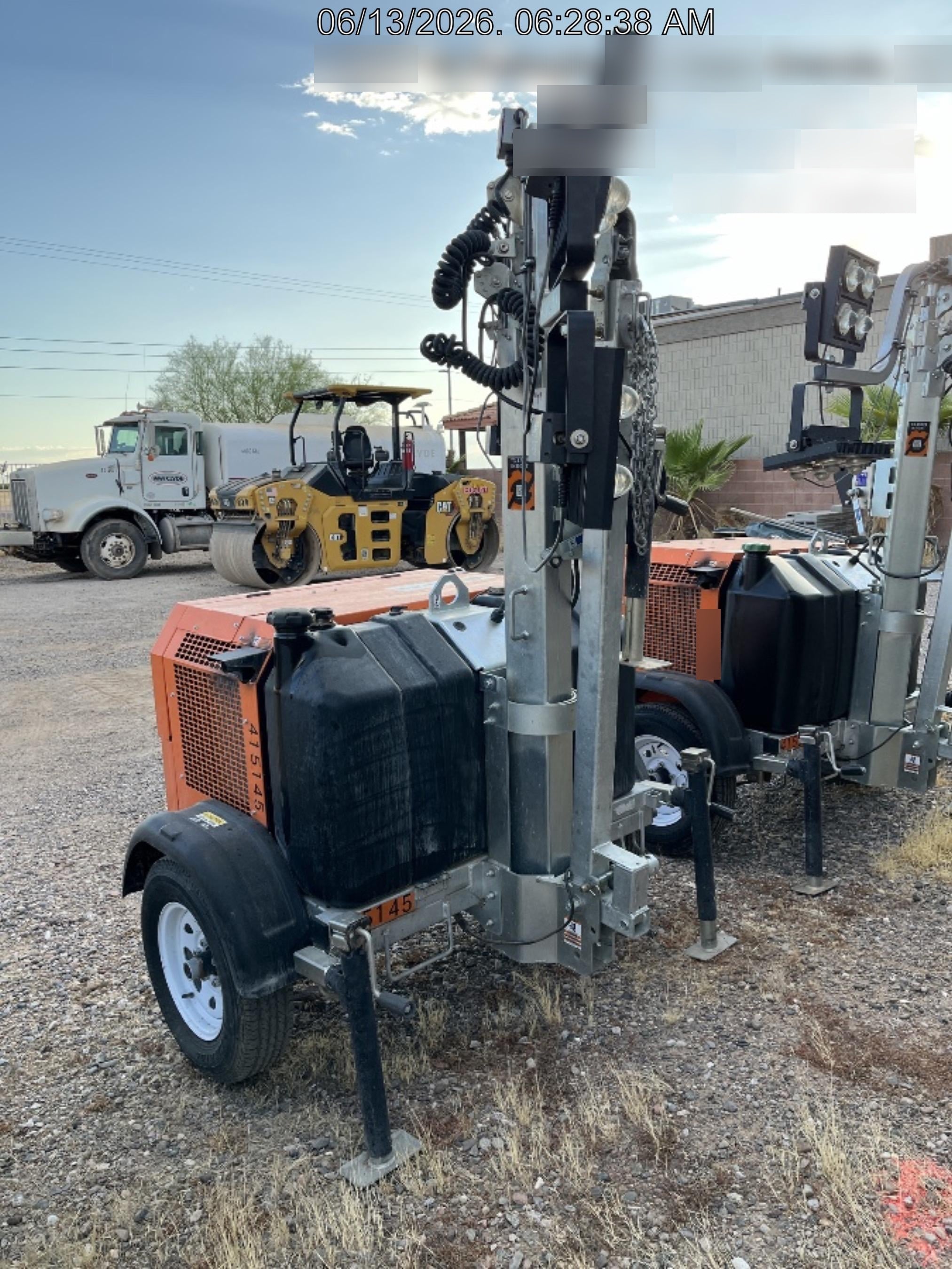 2024 Wanco WLTT-4MM4K Diesel, Deep Sea Controller, Shore Power Plug, Auto Start, (4) 350W LED Floodlights, 4kW Generator, 60 Gal Fuel Tank, 2" Ball, T3