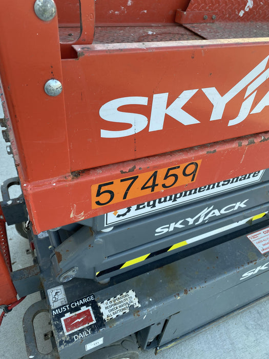 2018 Skyjack SJIII-3219 Standard Rental Specs