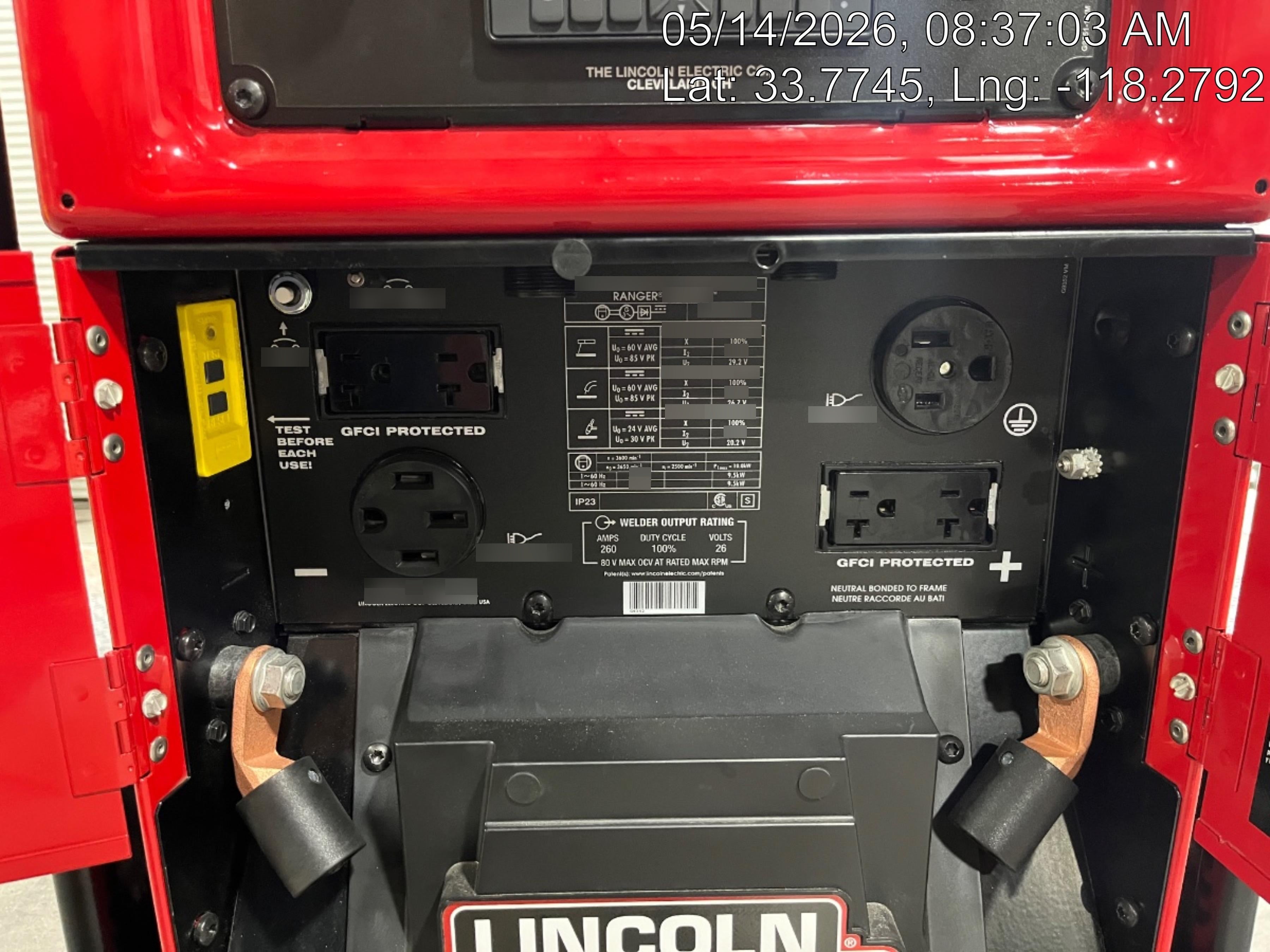 2026 LINCOLN ELECTRIC Ranger 260MPX