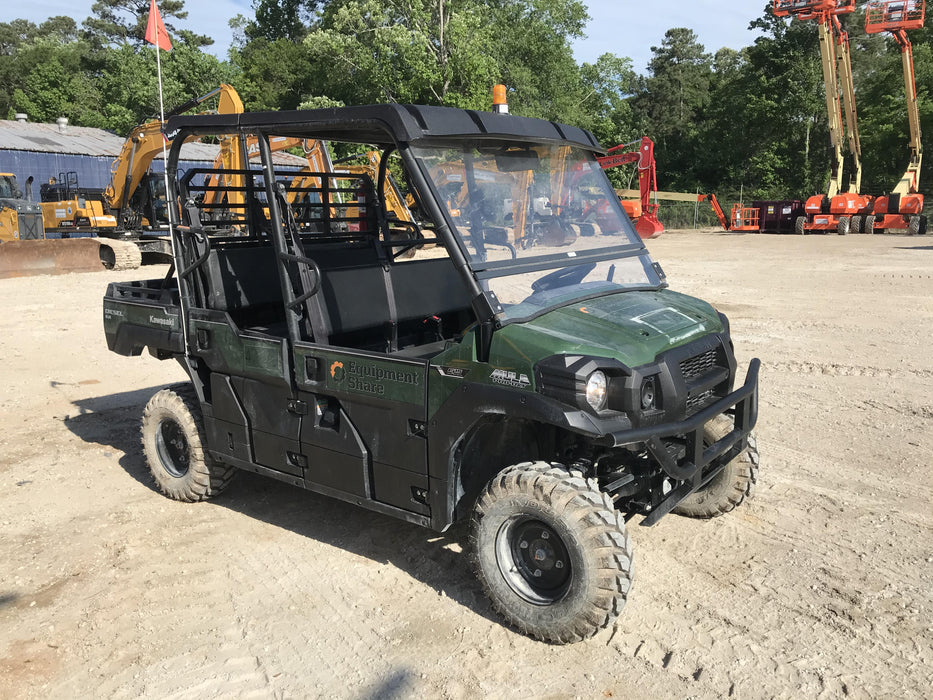 2019 Kawasaki Mule PRO-DXT Standard Options, Backup Alarm, Beacon, Plastic Hard Top, Poly Windshield, Horn Kit