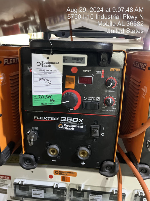 2023 LINCOLN ELECTRIC FLEXTEC 350X