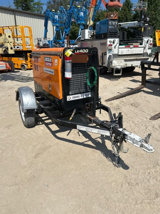 2023 Lincoln Electric LE400 Kubota V1505, Trlr, Cable Rack, Light Kit, ES Decals, T3