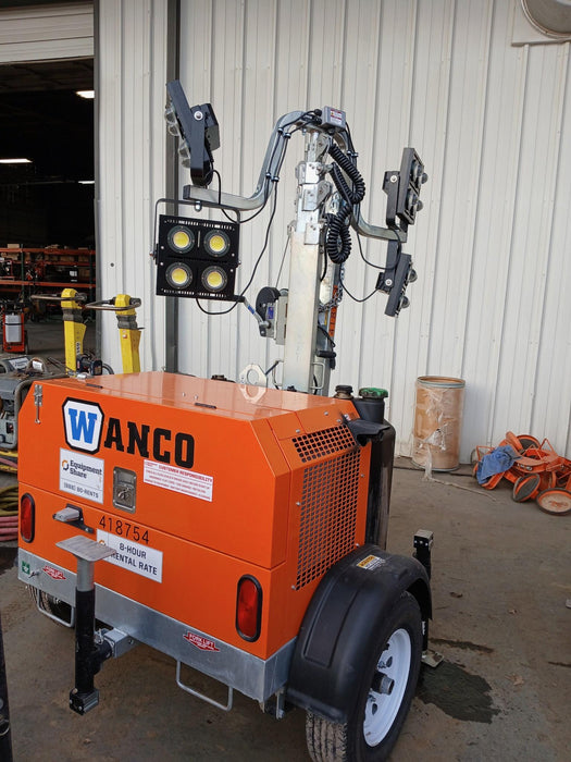 2024 Wanco WLTT-4MM4K Diesel, Deep Sea Controller, Shore Power Plug, Auto Start, (4) 350W LED Floodlights, 4kW Generator, 60 Gal Fuel Tank, 2" Ball, T3