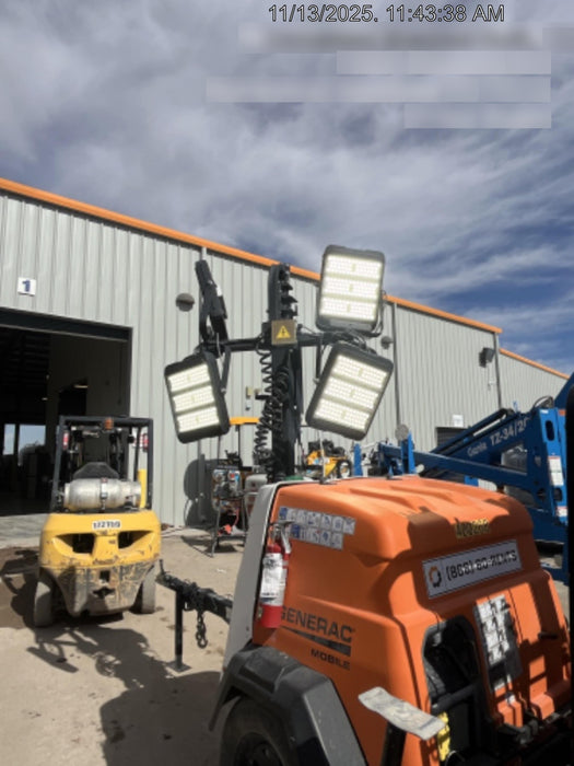 2024 Generac MLT2 Diesel, Flex Switch 120V Input, Powerzone Controller, 
(4) 320W LED Lights, 4kW Generator, 39.9 Gal Fuel Tank, 2" Ball, T3