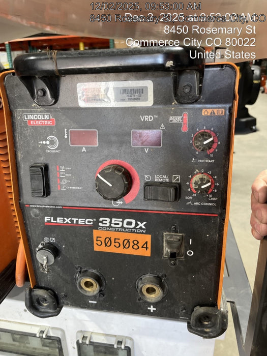 2025 LINCOLN ELECTRIC FLEXTEC 350X