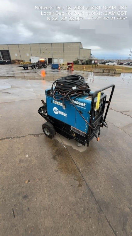 2019 Miller Electric BOBCAT 250 Standard w/Running Gear, Bracket, Hose