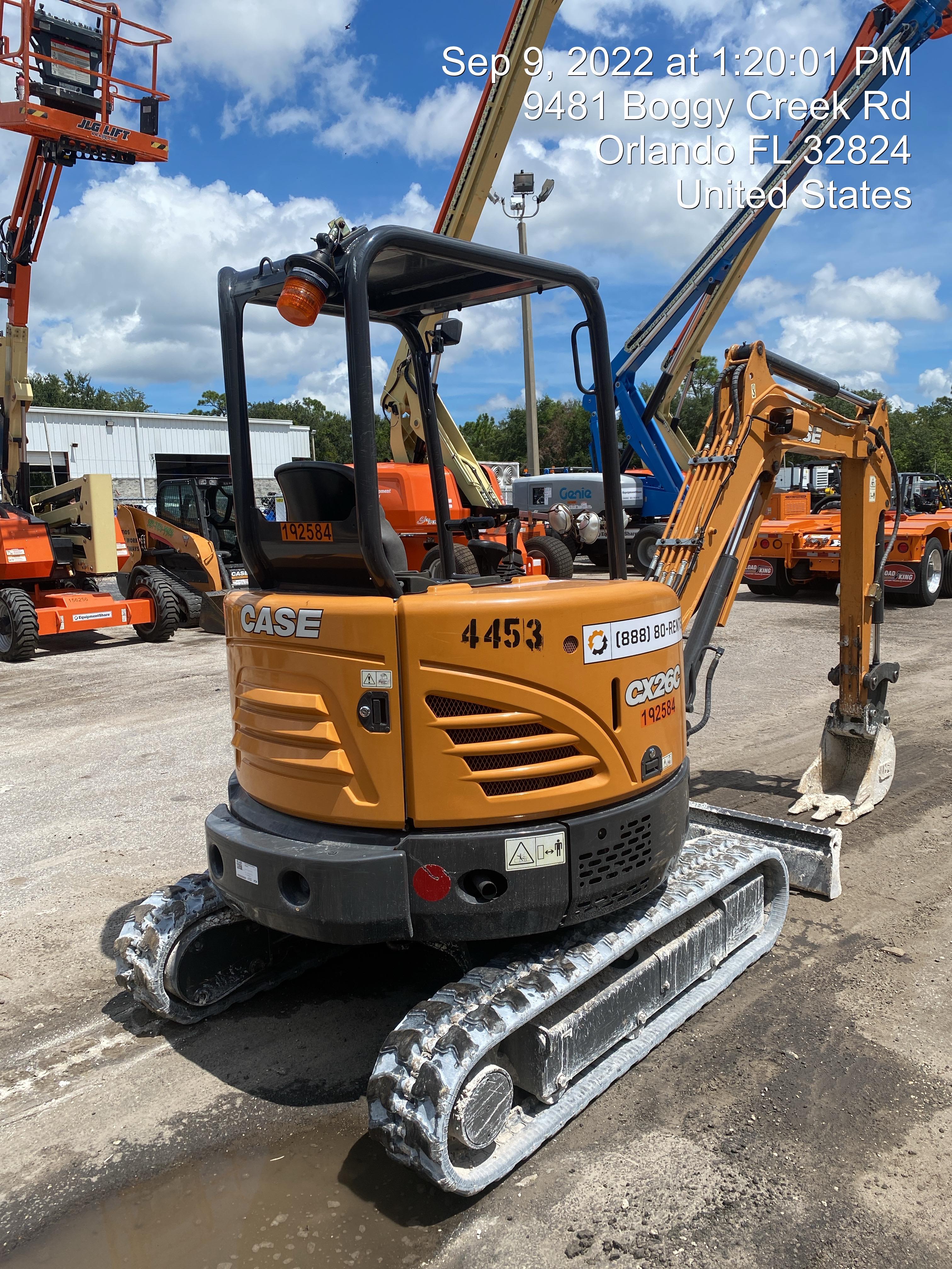 2019 CASE CX26C