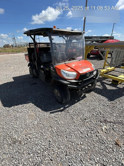 2020 Kubota RTV-X1140W-H 4WD, LED Strobe, Windshield Acrylic Clear, Plastic Canopy, LED Strobe Light, Wire Harness Kit, Backup Alarm