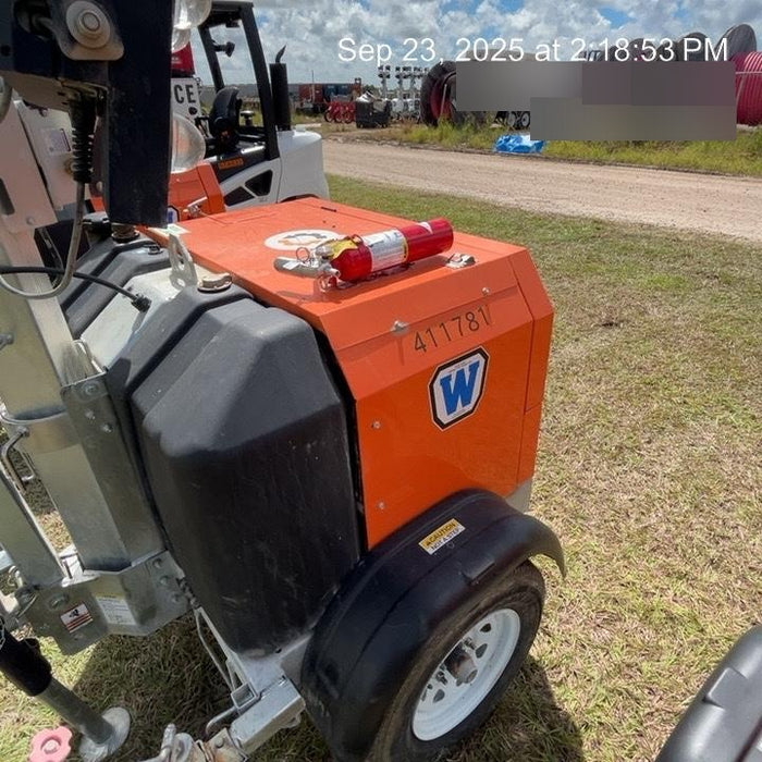 2024 Wanco WLTT-4MM4K Diesel, Deep Sea Controller, Shore Power Plug, Auto Start, (4) 350W LED Floodlights, 4kW Generator, 60 Gal Fuel Tank, 2" Ball, T3