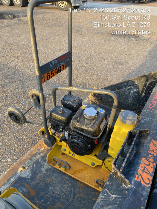 2021 WACKER NEUSON VP1550AW