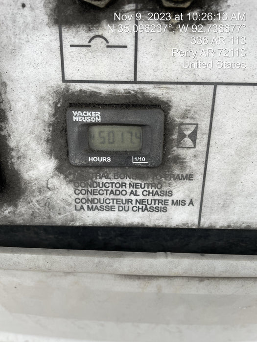 2019 Wacker Neuson LTV6L-MH Wacker Neuson LTV6L Mobile Light Tower w/Fuel Level Sensor Installed