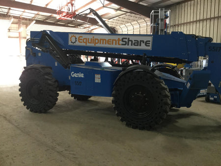 2017 Genie GTH-1056 Genie GTH1056, Solid Tires, 60" carriage, Open ROPS