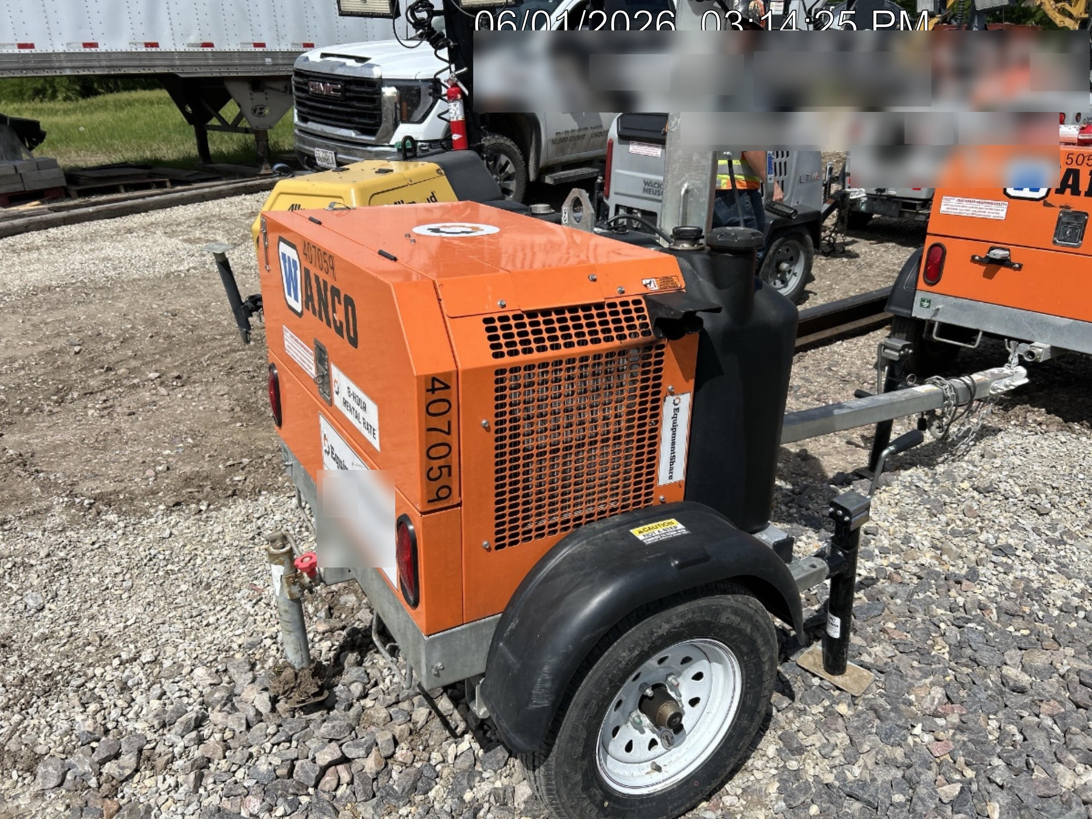 2024 Wanco WLTT-4MM4K Diesel, Deep Sea Controller, Shore Power Plug, Auto Start, (4) 350W LED Floodlights, 4kW Generator, 60 Gal Fuel Tank, 2" Ball, T3