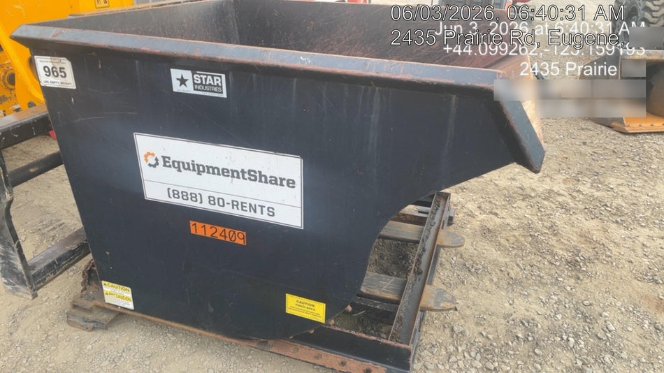 2020 STAR INDUSTRIES M-1820 - Self-Dump Hopper