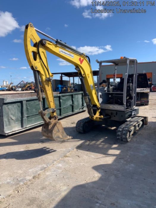 2020 Wacker Neuson EZ36 MX,TRK,LONG,CANOPY w/QC Coupler, 12"/18"/24" HD Buckets