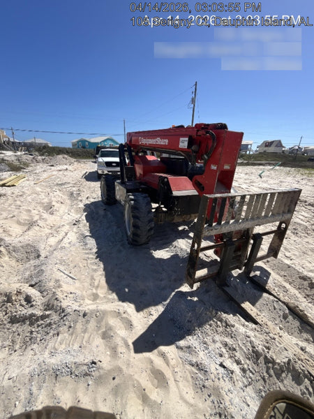 2019 Manitou MTA6034 Manitou MTA6034 Canopy, LED Work Lights, Solid Tires, Beacon, Auxiliary Hydraulics w/48" Carriage and 48" Forks