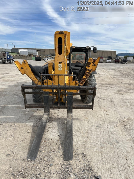 2019 JCB 510-56 JCB 510-56 74 HP w/Open ROPS, Beacon, Aux Hydraulics, Worklights, Solid Tires