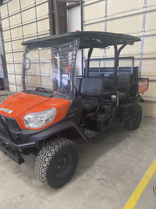 2022 Kubota RTV-X1140W-H Plastic Canopy, Windshield Acrylic Clear, LED Strobe Light, Wire Harness Kit, Back up Alarm