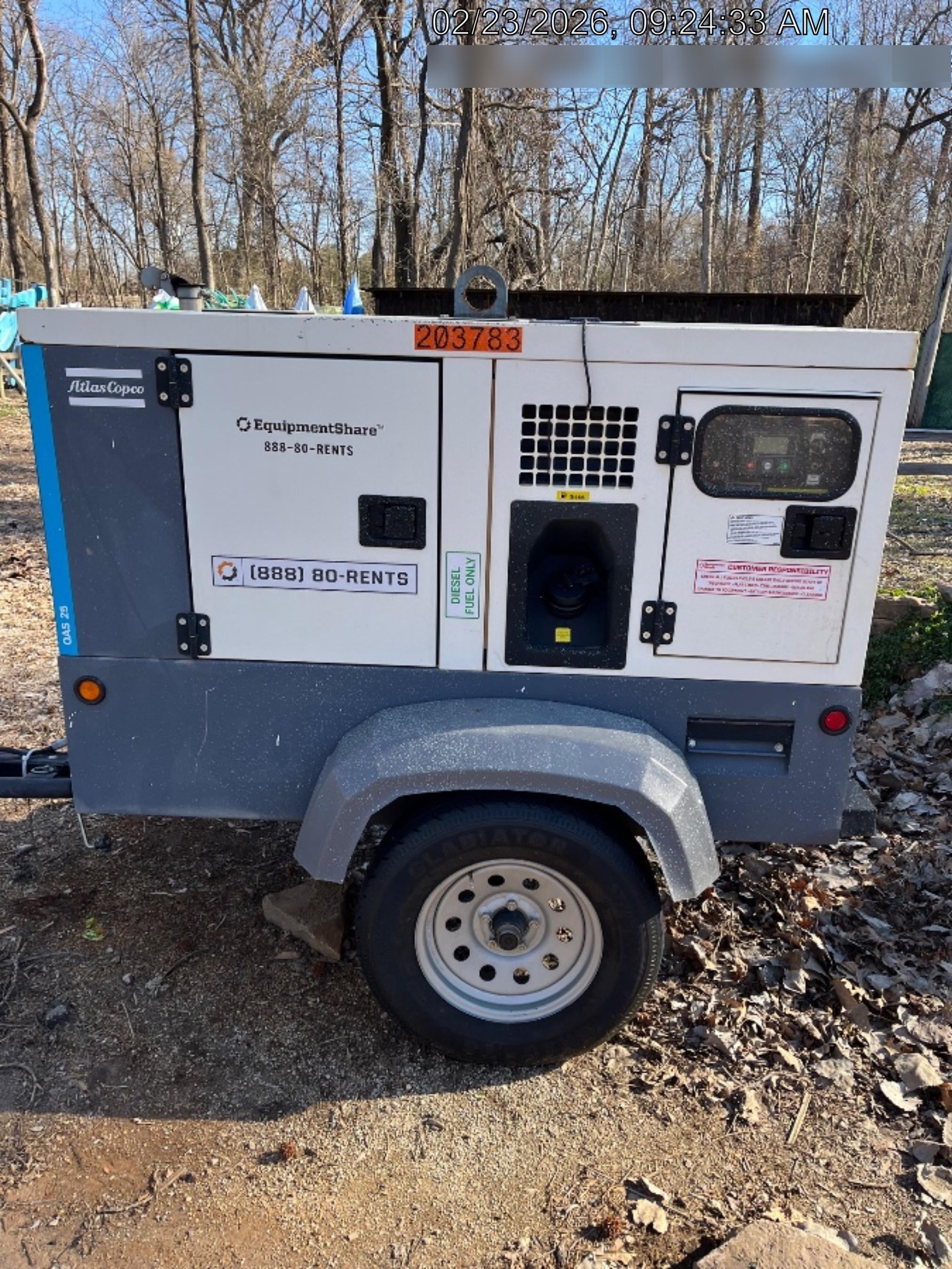 2022 ATLAS COPCO QAS25 CWK