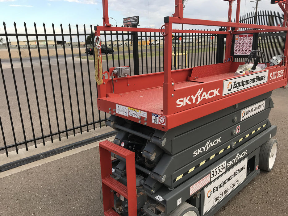 2019 Skyjack SJIII-3226 Standard Options, Trojan Batteries