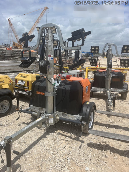 2024 Wanco WLTT-4MM4K Diesel, Deep Sea Controller, Shore Power Plug, Auto Start, (4) 350W LED Floodlights, 4kW Generator, 60 Gal Fuel Tank, 2" Ball, T3