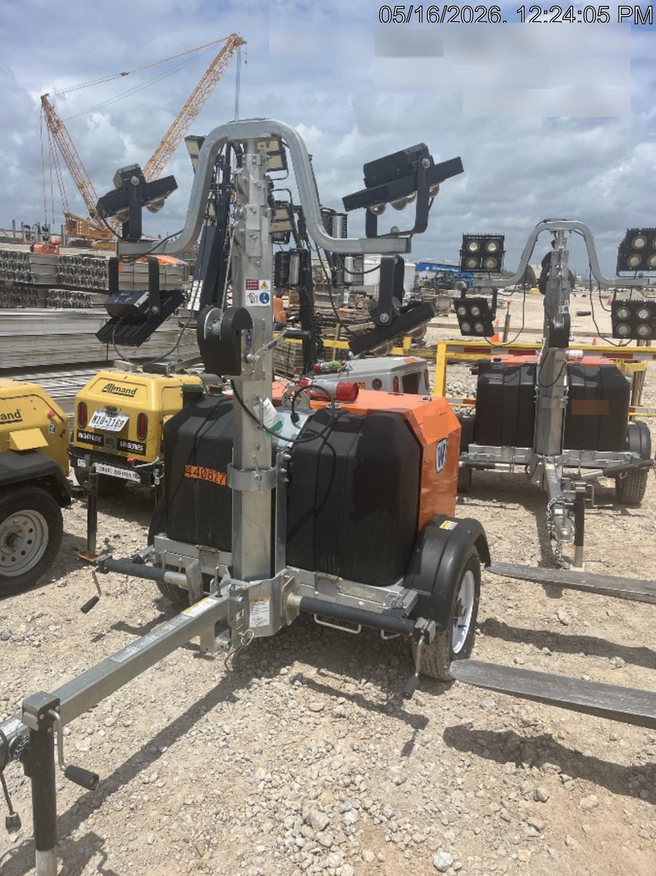 2024 Wanco WLTT-4MM4K Diesel, Deep Sea Controller, Shore Power Plug, Auto Start, (4) 350W LED Floodlights, 4kW Generator, 60 Gal Fuel Tank, 2" Ball, T3
