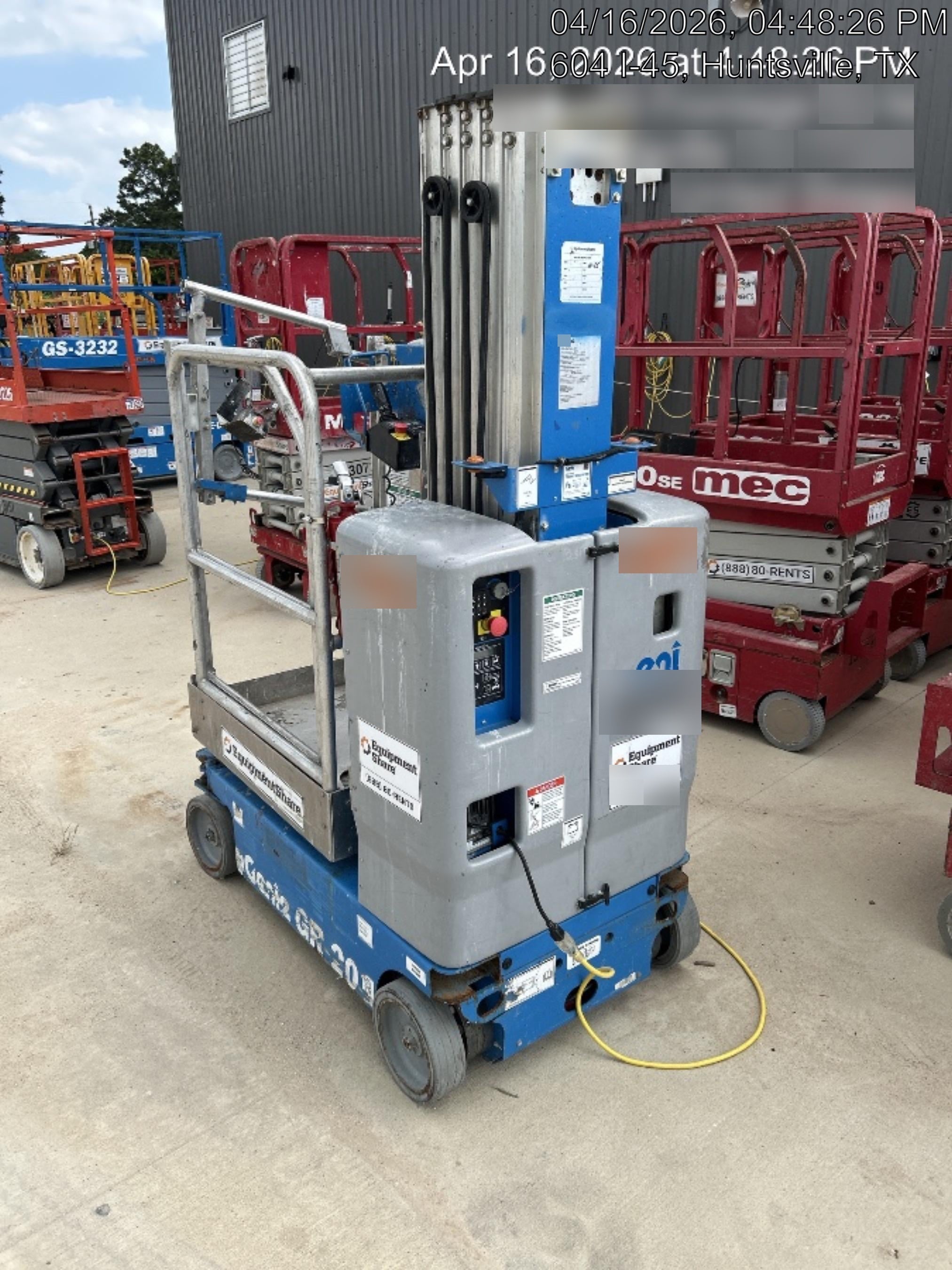 2019 GENIE GR-20