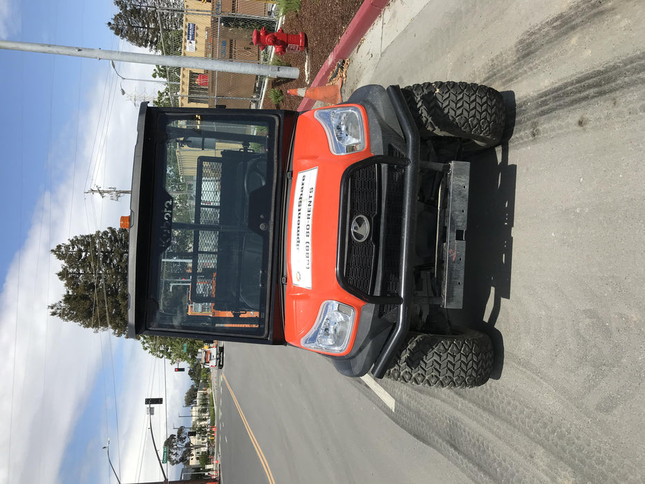 2019 Kubota RTV-X1140W-H 4wd Utility Cart, LED Strobe, Windshield Tempered Glass, Plastic Canopy, Wire Harness Kit, Backup Alarm
