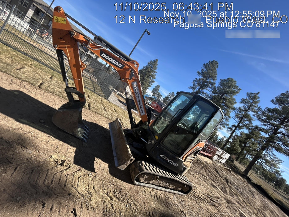 2019 DOOSAN DX35-5