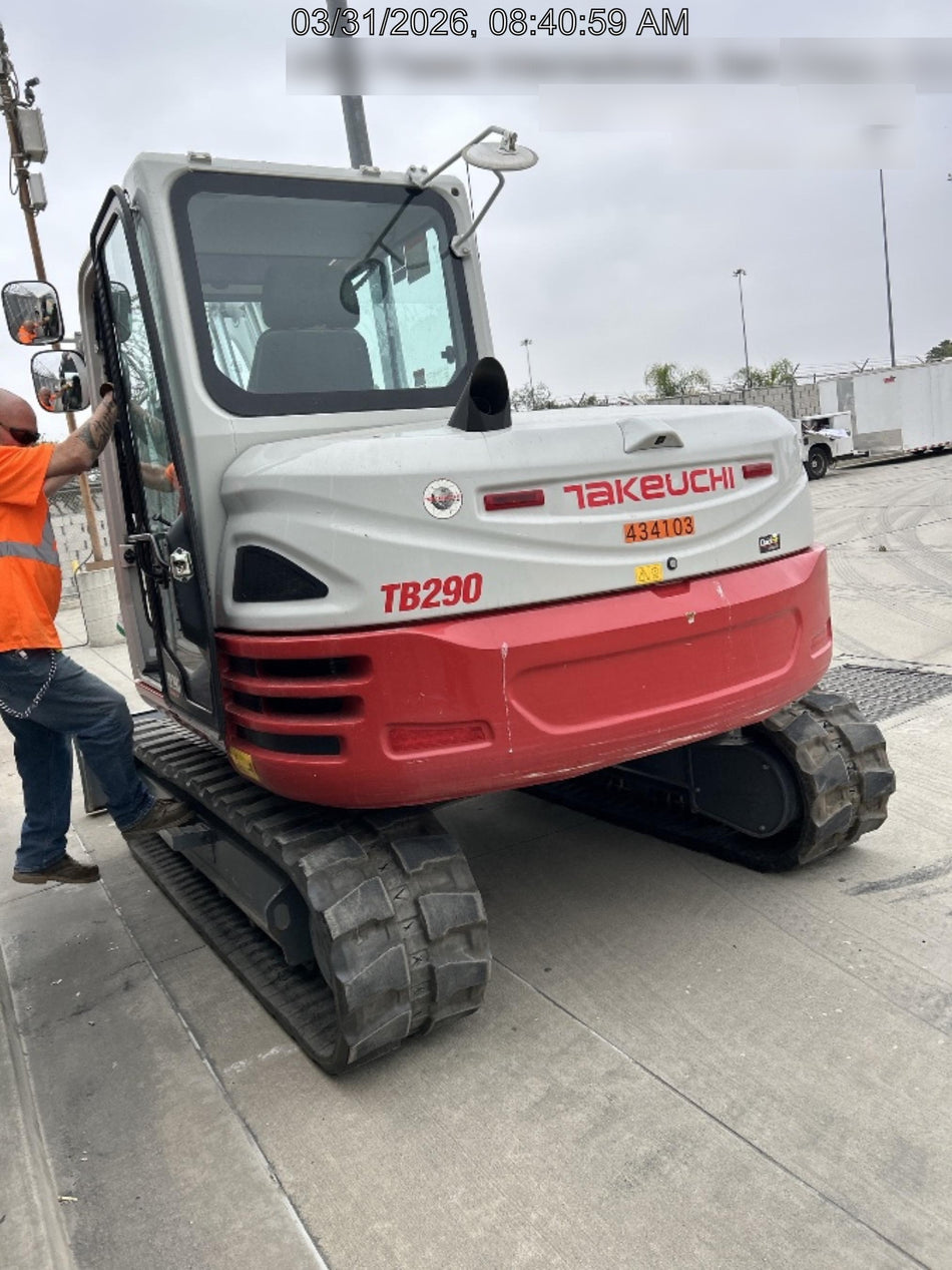 2024 TAKEUCHI TB290-CR